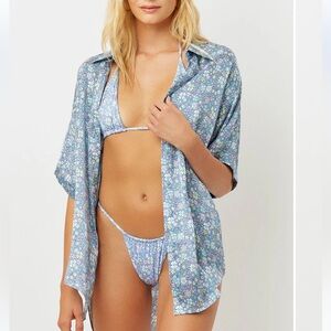 Frankie's Bikinis Fifi Top in Springtime